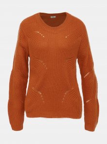 Oranžový svetr Jacqueline de Yong Daisy - XS