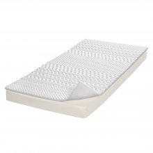 Blancheporte Viskoelastická postelová podložka bílá 140x190cm