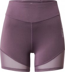 Calvin Klein Performance Sportovní kalhoty fialová / bílá