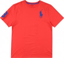 POLO RALPH LAUREN Tričko červená / námořnická modř