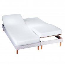 Blancheporte Meltonová voděodolná ochrana matrace pro polohovací lůžko bílá 180x200cm