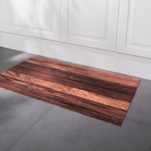Blancheporte Vinylový kobereček s efektem dřevěných parket prkna-přírodní dřevo 49x79cm