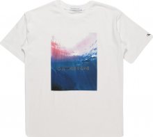 Calvin Klein Jeans Tričko přírodní bílá / mix barev