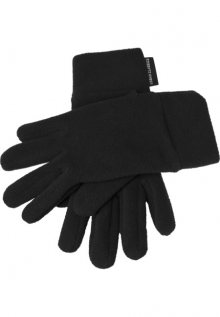 Urban Classics Polar Fleece Gloves black - S/M