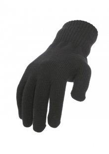 Urban Classics Knitted Gloves charcoal - S/M