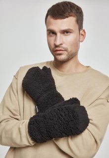 Urban Classics Sherpa Gloves black - S/M