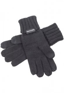 Urban Classics Knit Gloves black - UNI