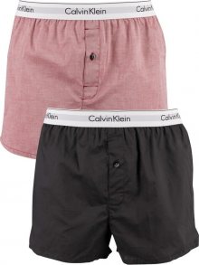 2PACK pánské trenky Calvin Klein vícebarevné (NB1396A-RTM) XL