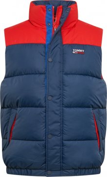 Tommy Jeans Vesta námořnická modř / červená
