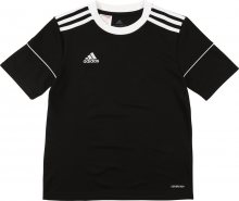ADIDAS PERFORMANCE Funkční tričko \'Squadra\' bílá / černá