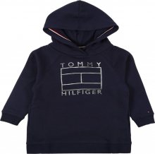 TOMMY HILFIGER Šaty \'Essential Flag\' tmavě modrá / šedá