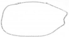 Beneto Stříbrný řetízek Figaro 55 cm AGS677/55