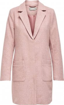 ONLY Přechodný kabát světle růžová
