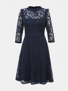 Tmavě modré krajkové šaty Dorothy Perkins  - XS
