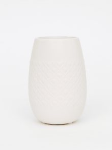 Krémová keramická váza Dakls