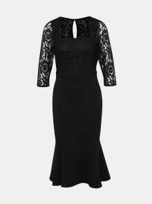 Černé šaty s krajkou Dorothy Perkins - XS
