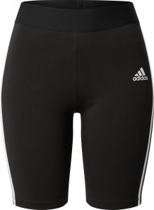 ADIDAS PERFORMANCE Sportovní kalhoty černá / bílá