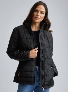 Černá prošívaná zimní bunda Dorothy Perkins - XS