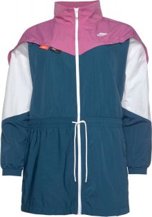 Nike Sportswear Přechodná bunda bílá / pink / modrá