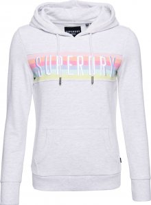 Superdry Mikina oranžová / šedá / hořčicová / světlemodrá / kouřově modrá / růže / růžová