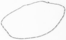 Beneto Stříbrný řetízek Figaro 50 cm AGS679/50