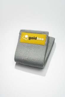 GoldBee Textilní Odporová Guma - Tmavě Šedá S