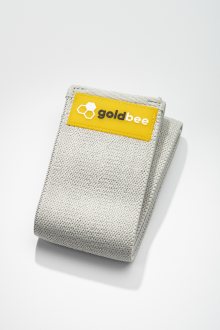 GoldBee Textilní Odporová Guma - Světle Šedá L