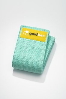 GoldBee Textilní Odporová Guma - Tyrkysová M