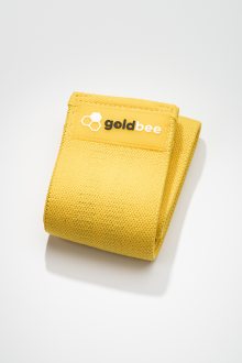 GoldBee Textilní Odporová Guma - Žlutá M