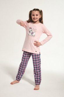 Cornette 780/113 Scottie Dívčí pyžamo 110/116 růžová