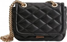 MANGO Taška přes rameno \'Gaby\' černá / zlatá