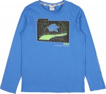 PUMA Funkční tričko nebeská modř / antracitová / světle zelená