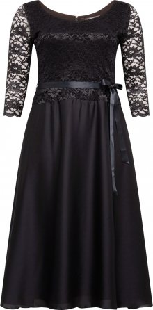 SWING Curve Společenské šaty černá