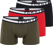 Tommy Hilfiger Underwear Boxerky tmavě modrá / olivová / červená