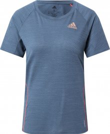ADIDAS PERFORMANCE Funkční tričko oranžová / kouřově modrá
