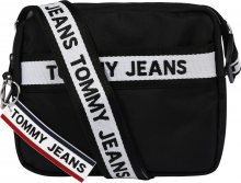 Tommy Jeans Taška přes rameno \'LOGO TAPE CROSSOVER\' černá