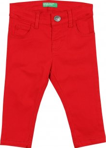 UNITED COLORS OF BENETTON Kalhoty červená