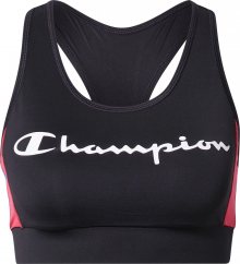 Champion Authentic Athletic Apparel Sportovní podprsenka černá / bílá / pink