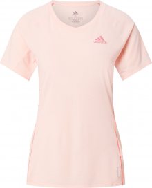 ADIDAS PERFORMANCE Funkční tričko \'Runner\' světle růžová / oranžová