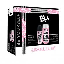 B.U. Absolute Me - deodorant ve spreji 75 ml + sprchový gel 250 ml