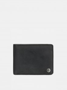 Černá kožená peněženka Quiksilver