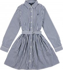 Polo Ralph Lauren Šaty \'Bengal\' námořnická modř / bílá