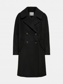 Černý kabát Jacqueline de Yong Storm