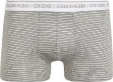 Calvin Klein Underwear Boxerky šedý melír / bílá