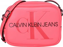 Calvin Klein Jeans Taška přes rameno pink / černá