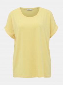 Žluté basic tričko ONLY Moster - XS