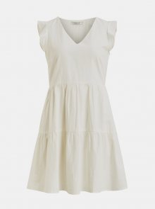 Bílé šaty VILA - L