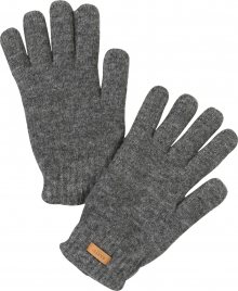 Barts Prstové rukavice \'Witzia\' tmavě šedá