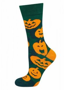 Soxo Good Stuff Halloween 6313 ponožky 35-40 zelená