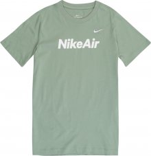 Nike Sportswear Tričko bílá / mátová